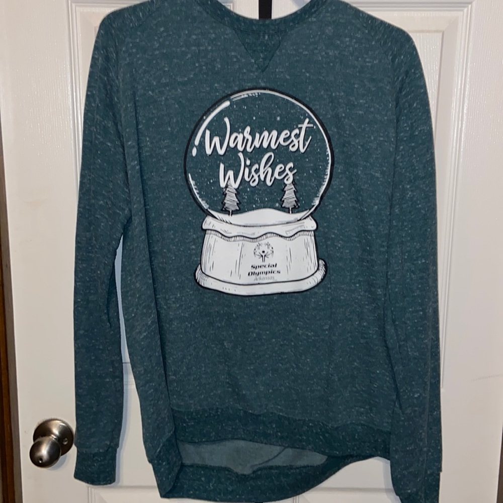 Special Olympics holiday sweatshirt